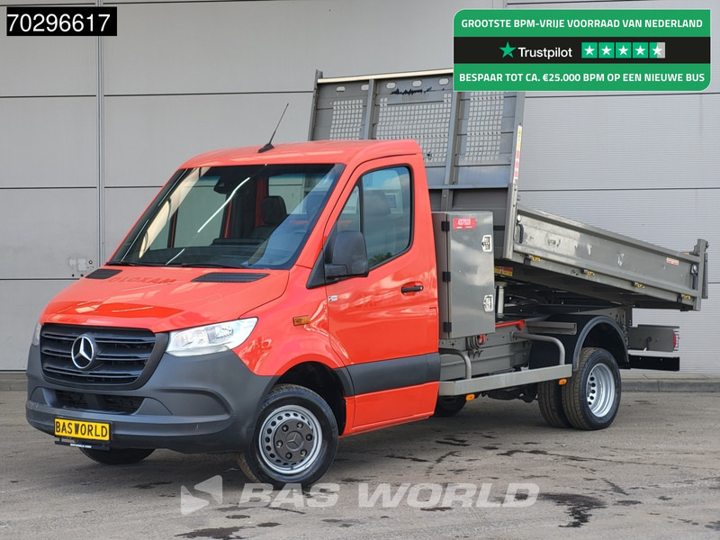 Mercedes-Benz Sprinter 514 CDI Kipper met Kist Dubbellucht 3,5t Trekhaak Airco Cruise Euro6 Tipper Benne Kieper Airco Trekhaak Cruise control - Furgoneta basculante: foto 1 Mercedes-Benz Sprinter 514 CDI Kipper met Kist Dubbellucht 3,5t Trekhaak Airco Cruise Euro6 Tipper Benne Kieper Airco Trekhaak Cruise control - Furgoneta basculante: foto 1
