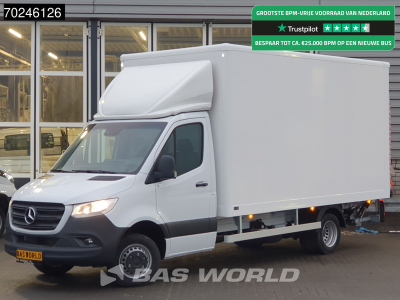 Mercedes-Benz Sprinter 515 CDI Automaat 1000kg Laadklep Zijdeur Dubbellucht Bakwagen MBUX Airco Cruise MBUX Koffer Meubelbak 21m3 Airco Cruise control - Furgoneta caja cerrada: foto 1 Mercedes-Benz Sprinter 515 CDI Automaat 1000kg Laadklep Zijdeur Dubbellucht Bakwagen MBUX Airco Cruise MBUX Koffer Meubelbak 21m3 Airco Cruise control - Furgoneta caja cerrada: foto 1