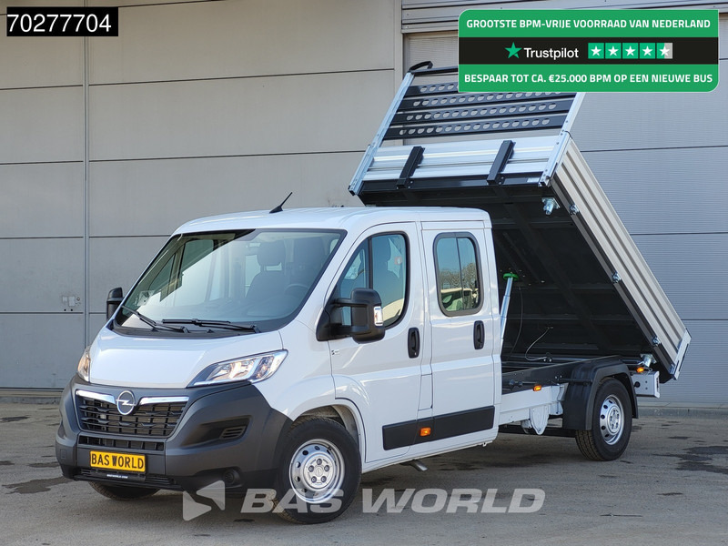 Opel Movano 140PK 3 zijdige Kipper Dubbel Cabine Airco Cruise Tipper Benne Kieper Airco Dubbel cabine Cruise control - Furgoneta basculante: foto 1 Opel Movano 140PK 3 zijdige Kipper Dubbel Cabine Airco Cruise Tipper Benne Kieper Airco Dubbel cabine Cruise control - Furgoneta basculante: foto 1