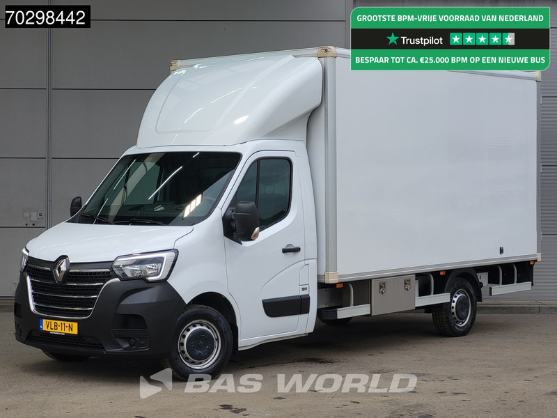 Renault Master 145PK Luchtvering Bakwagen LED Navi Airco Cruise APK 07-2026 Euro6 Meubelbak Koffer Airco Cruise control - Furgoneta caja cerrada: foto 1 Renault Master 145PK Luchtvering Bakwagen LED Navi Airco Cruise APK 07-2026 Euro6 Meubelbak Koffer Airco Cruise control - Furgoneta caja cerrada: foto 1