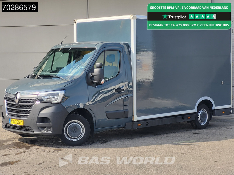 Renault Master 150PK Bakwagen Airco Cruise Luchtvering Meubelbak Plancher Verkoopwagen Foodtruck Paardenwagen 18m3 Airco Cruise control - Furgoneta caja cerrada: foto 1 Renault Master 150PK Bakwagen Airco Cruise Luchtvering Meubelbak Plancher Verkoopwagen Foodtruck Paardenwagen 18m3 Airco Cruise control - Furgoneta caja cerrada: foto 1