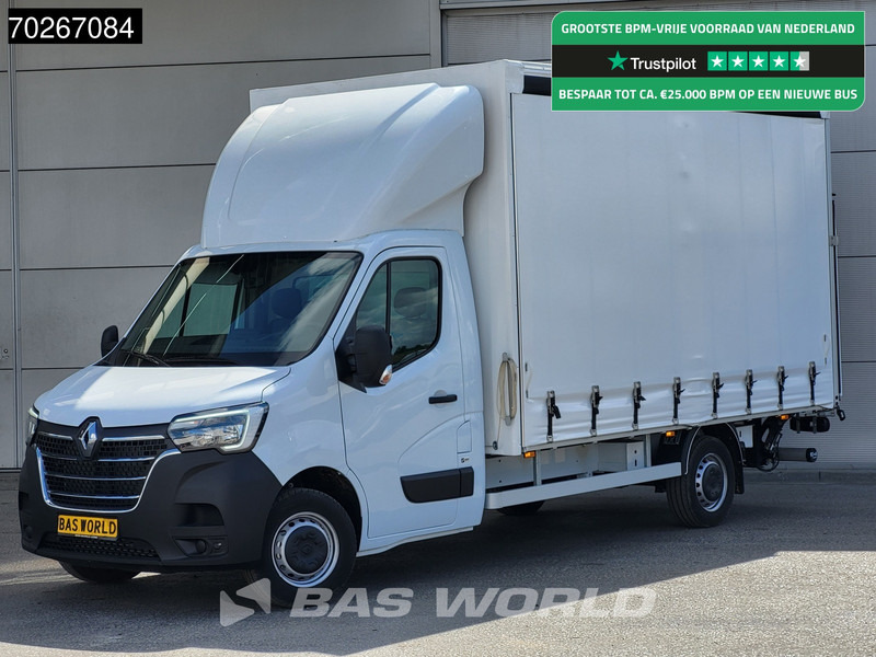 Renault Master 165PK NEU! LBW Zeilenwagen Klima Tempomat Koffer Zeilen 21m3 Airco Cruise control - Furgoneta con lona: foto 1 Renault Master 165PK NEU! LBW Zeilenwagen Klima Tempomat Koffer Zeilen 21m3 Airco Cruise control - Furgoneta con lona: foto 1