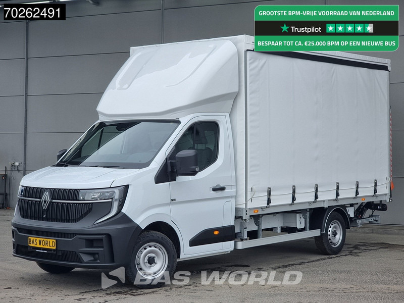 Renault Master 170pk Schuifzeilen met Laadklep 2025 Model LED Carplay Airco Cruise Schuifzeil Zeilen Koffer Meubelbak 21m3 Airco Cruise control - Furgoneta con lona: foto 1 Renault Master 170pk Schuifzeilen met Laadklep 2025 Model LED Carplay Airco Cruise Schuifzeil Zeilen Koffer Meubelbak 21m3 Airco Cruise control - Furgoneta con lona: foto 1