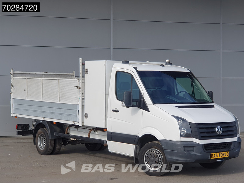 Volkswagen Crafter 136pk Open Laadbak met Kist Dubbellucht 3,5t Trekhaak Airco Euro6 Tipper Benne Kieper Airco Trekhaak - Furgoneta caja abierta: foto 3 Volkswagen Crafter 136pk Open Laadbak met Kist Dubbellucht 3,5t Trekhaak Airco Euro6 Tipper Benne Kieper Airco Trekhaak - Furgoneta caja abierta: foto 3