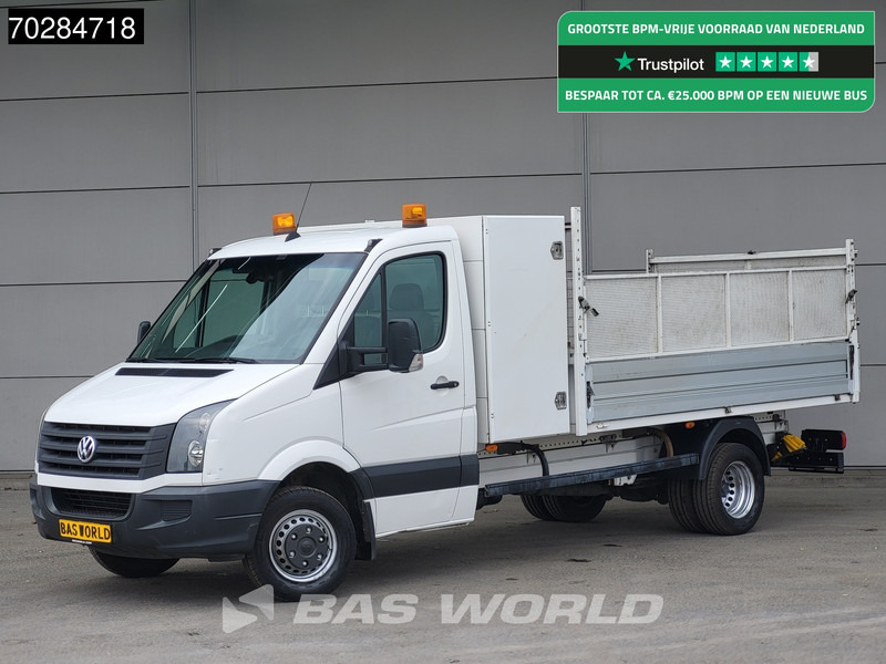 Volkswagen Crafter 136pk Open Laadbak met Kist Dubbellucht 3,5t Trekhaak Pritsche Pickup Open Box Trekhaak - Furgoneta caja abierta: foto 1 Volkswagen Crafter 136pk Open Laadbak met Kist Dubbellucht 3,5t Trekhaak Pritsche Pickup Open Box Trekhaak - Furgoneta caja abierta: foto 1