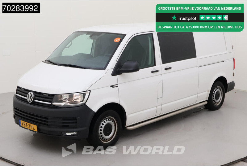 Volkswagen Transporter 150PK COMING SOON! Dubbel Cabine Automaat L2H1 Navi Trekhaak Airco Cruise Parkeersensoren L2 DC Mixto Doka 9m3 Airco Dubbel cabine Cru - Furgoneta pequeña: foto 1 Volkswagen Transporter 150PK COMING SOON! Dubbel Cabine Automaat L2H1 Navi Trekhaak Airco Cruise Parkeersensoren L2 DC Mixto Doka 9m3 Airco Dubbel cabine Cru - Furgoneta pequeña: foto 1