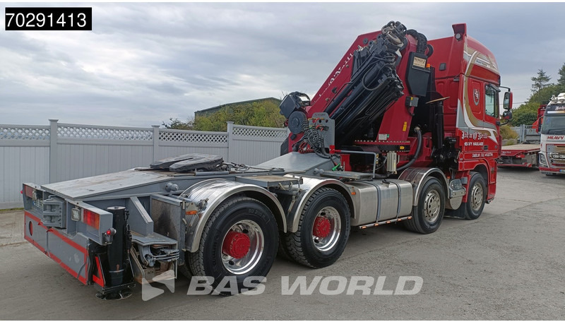 DAF XF105.510 XF 8X4 Palfinger PK150.002 Kran Crane Winch Fifth Wheel Big-Axle Euro 5 - Cabeza tractora: foto 2 DAF XF105.510 XF 8X4 Palfinger PK150.002 Kran Crane Winch Fifth Wheel Big-Axle Euro 5 - Cabeza tractora: foto 2