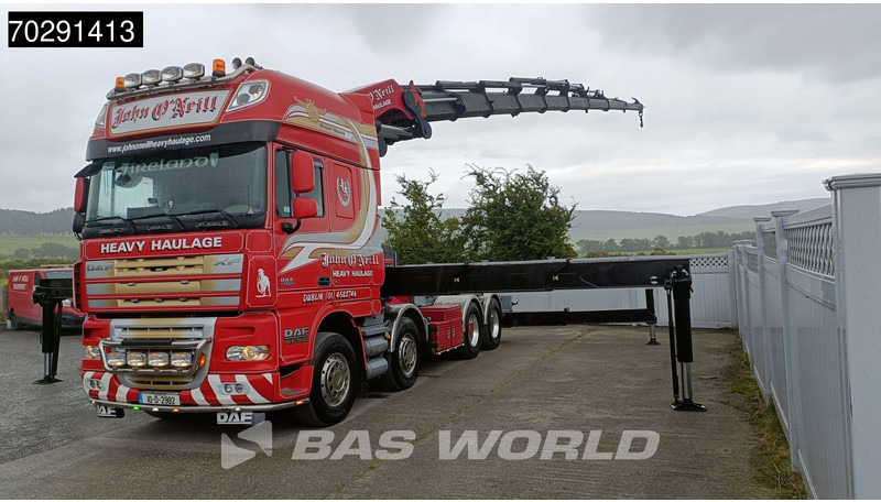 DAF XF105.510 XF 8X4 Palfinger PK150.002 Kran Crane Winch Fifth Wheel Big-Axle Euro 5 - Cabeza tractora: foto 5 DAF XF105.510 XF 8X4 Palfinger PK150.002 Kran Crane Winch Fifth Wheel Big-Axle Euro 5 - Cabeza tractora: foto 5