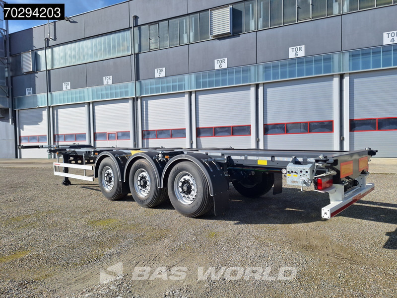 Kässbohrer K.SHG S / 40 - 12 / 27 EU 3 axles NEW! Container Chassis - Semirremolque portacontenedore/ Intercambiable: foto 3 Kässbohrer K.SHG S / 40 - 12 / 27 EU 3 axles NEW! Container Chassis - Semirremolque portacontenedore/ Intercambiable: foto 3