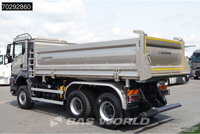 Camión volquete MAN TGS 33.480 TGS 6X6 6x6 3-Way Kipper Big-Axle Euro 6: foto 7