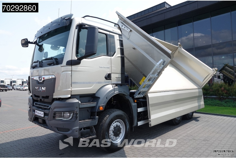 Camión volquete MAN TGS 33.480 TGS 6X6 6x6 3-Way Kipper Big-Axle Euro 6: foto 12