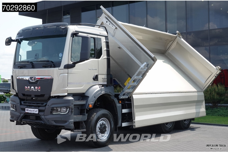Camión volquete MAN TGS 33.480 TGS 6X6 6x6 3-Way Kipper Big-Axle Euro 6: foto 10