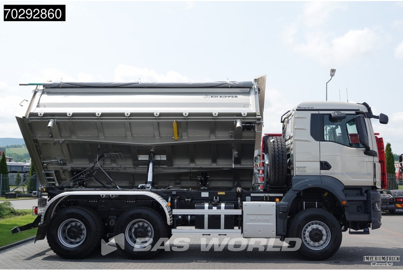 Camión volquete MAN TGS 33.480 TGS 6X6 6x6 3-Way Kipper Big-Axle Euro 6: foto 17