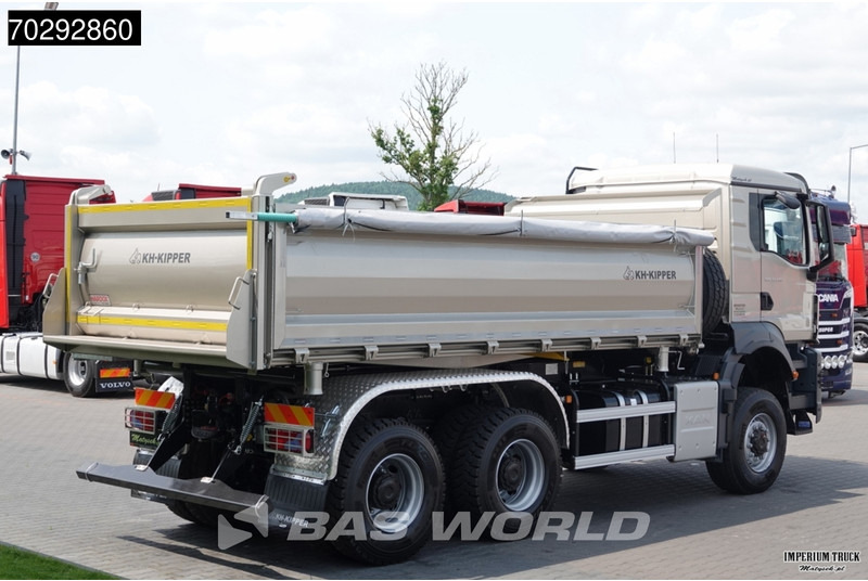 Camión volquete MAN TGS 33.480 TGS 6X6 6x6 3-Way Kipper Big-Axle Euro 6: foto 9