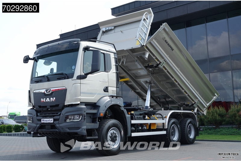 Camión volquete MAN TGS 33.480 TGS 6X6 6x6 3-Way Kipper Big-Axle Euro 6: foto 18