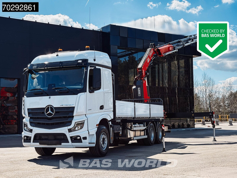 Mercedes-Benz Actros 2651 Actros 6X4 Fassi F486 Led Navi Euro 6 - Camión caja abierta, Camión grúa: foto 1 Mercedes-Benz Actros 2651 Actros 6X4 Fassi F486 Led Navi Euro 6 - Camión caja abierta, Camión grúa: foto 1