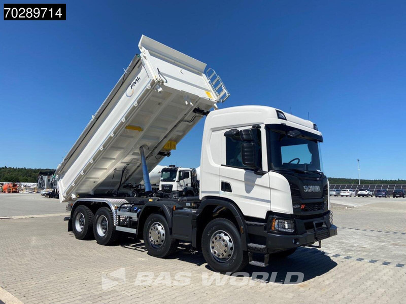 Scania P420 8X4 NEW! 13,5m3 3-way tipper Hardox450 Steel Steelsuspension Euro 6 - Camión volquete: foto 3 Scania P420 8X4 NEW! 13,5m3 3-way tipper Hardox450 Steel Steelsuspension Euro 6 - Camión volquete: foto 3