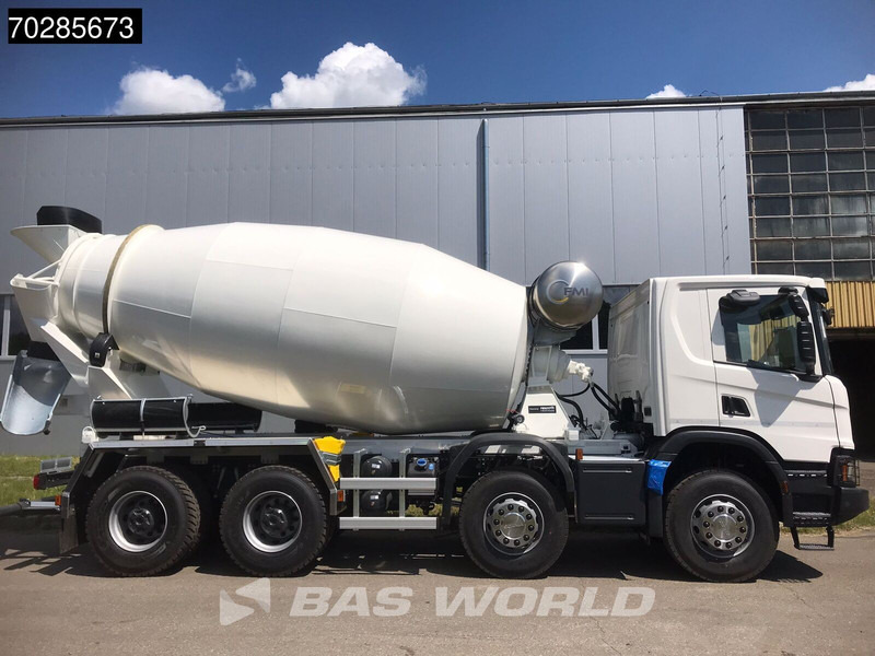 Scania P420 XT 8X4 NEW! 10m3 FML Mixer Automatic Steel suspension Big-Axle Euro 6 - Camión hormigonera: foto 3 Scania P420 XT 8X4 NEW! 10m3 FML Mixer Automatic Steel suspension Big-Axle Euro 6 - Camión hormigonera: foto 3