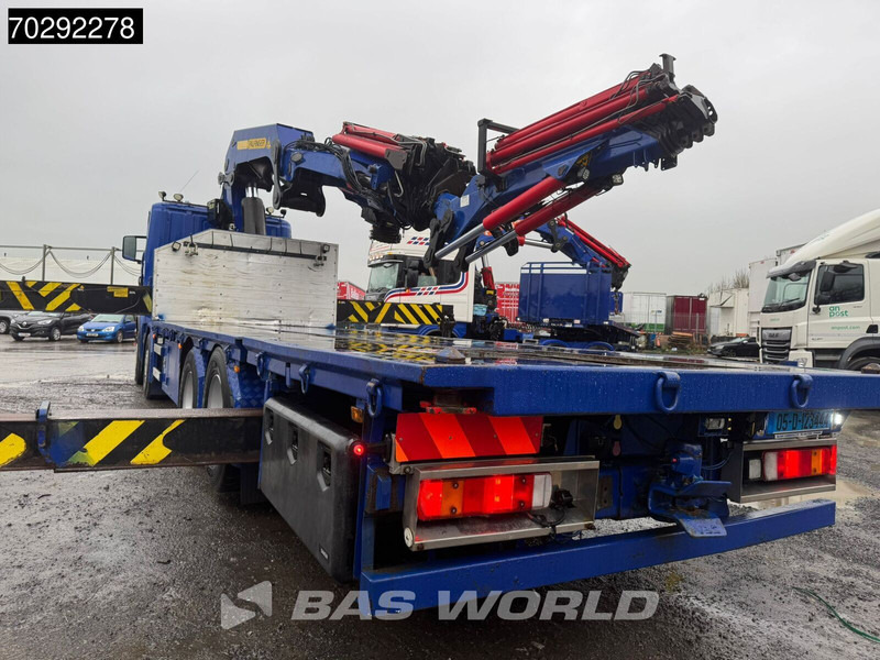 Scania R420 8X2 Palfinger PK100002 Crane Kran + PJ170 JIB Lift Axle Euro 4 - Camión caja abierta, Camión grúa: foto 2 Scania R420 8X2 Palfinger PK100002 Crane Kran + PJ170 JIB Lift Axle Euro 4 - Camión caja abierta, Camión grúa: foto 2