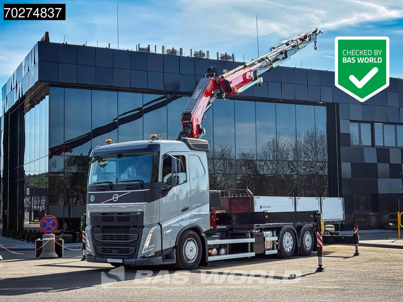 Volvo FH 500 6X2 NEW! Fassi F545RA Kran Crane VEB+ Lift-Lenkachse - Camión caja abierta, Camión grúa: foto 1 Volvo FH 500 6X2 NEW! Fassi F545RA Kran Crane VEB+ Lift-Lenkachse - Camión caja abierta, Camión grúa: foto 1
