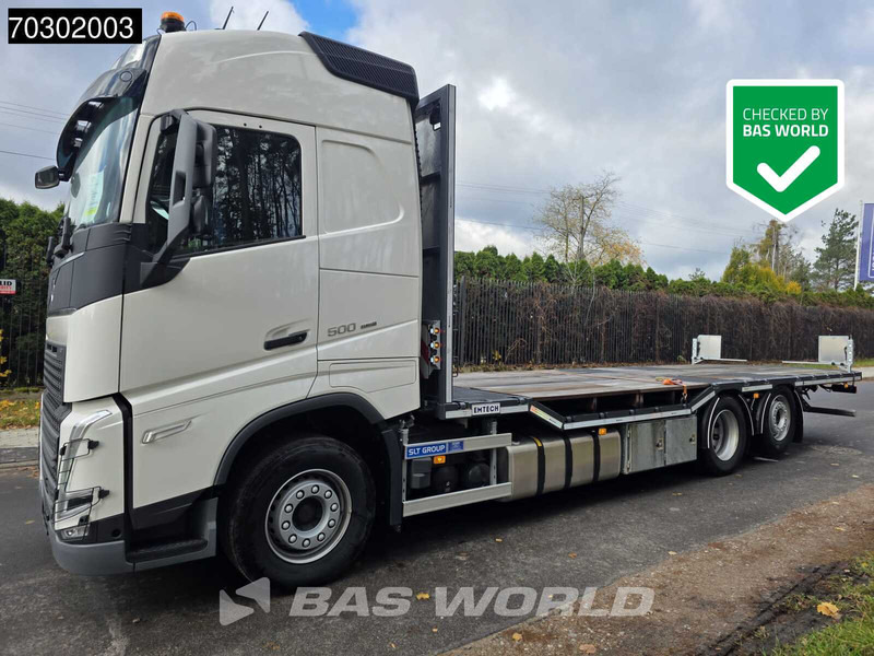 Volvo FH 500 6X2 NEW! Machine transporter Lift+steering Axle VEB+ Euro 6 - Camión caja abierta: foto 1 Volvo FH 500 6X2 NEW! Machine transporter Lift+steering Axle VEB+ Euro 6 - Camión caja abierta: foto 1
