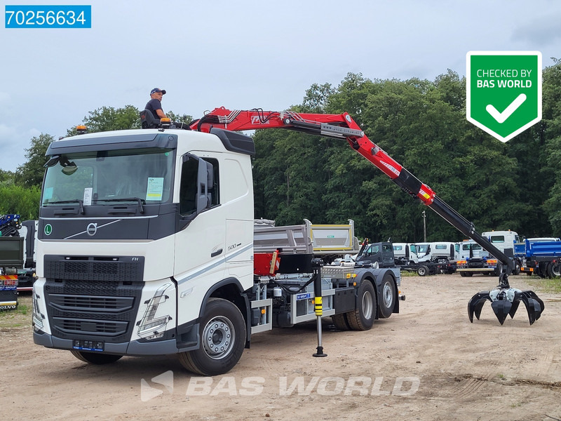 Volvo FH 500 6X2 PENZ 15Z9.50E Crane Hyva 20T HOOK Euro 6 - Camión multibasculante, Camión grúa: foto 1 Volvo FH 500 6X2 PENZ 15Z9.50E Crane Hyva 20T HOOK Euro 6 - Camión multibasculante, Camión grúa: foto 1