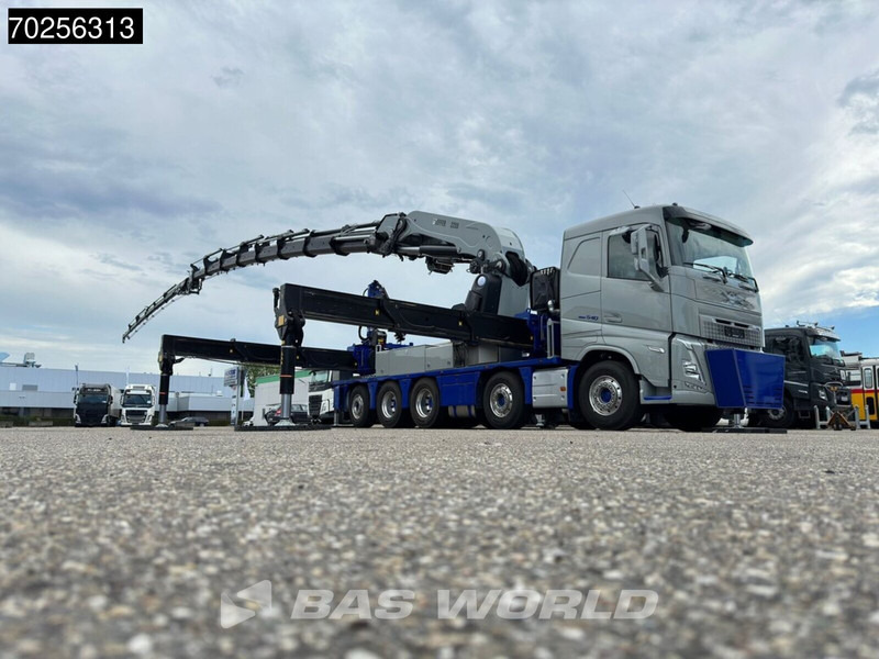 Volvo FH 540 10X4 NEW! Effer 2255 Kran Crane Lift-Lenkachse ACC Navi - Camión caja abierta, Camión grúa: foto 2 Volvo FH 540 10X4 NEW! Effer 2255 Kran Crane Lift-Lenkachse ACC Navi - Camión caja abierta, Camión grúa: foto 2