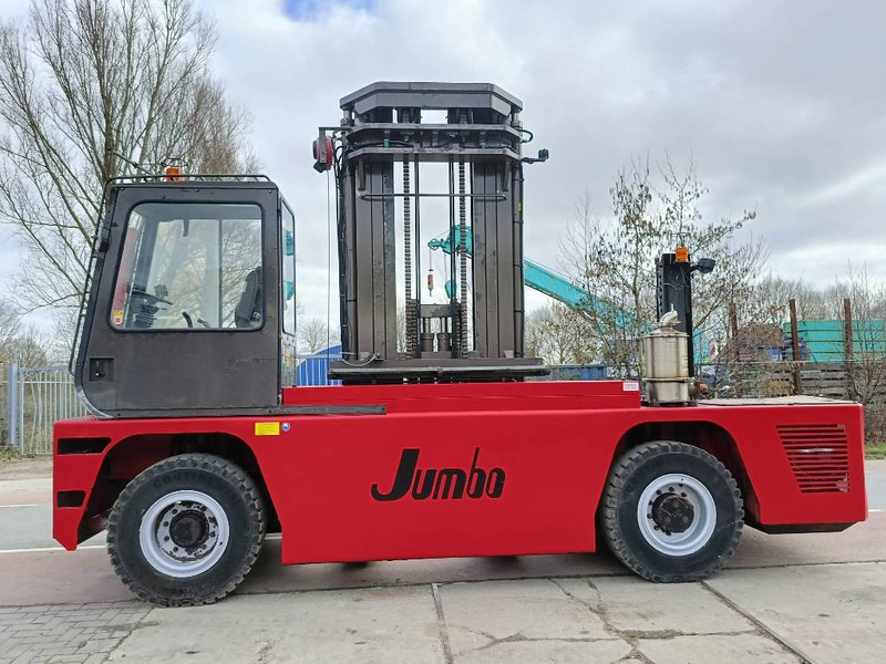 Jumbo J/SH 120/14/75 zijlader side forklift stapler 12 T - Carretilla de carga lateral: foto 4 Jumbo J/SH 120/14/75 zijlader side forklift stapler 12 T - Carretilla de carga lateral: foto 4