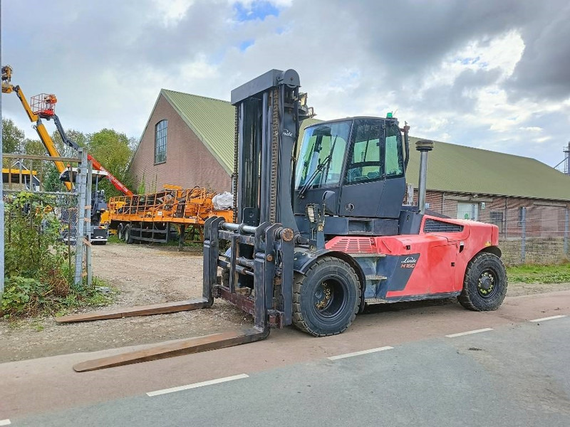 Carretilla elevadora diésel Linde H 160/1200 16 ton heftruck forklift stapler: foto 10