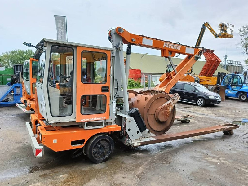 Maquinaria de construcción para transporte de basura PACKMAT PK451containeraandruk afval arm compactor: foto 1