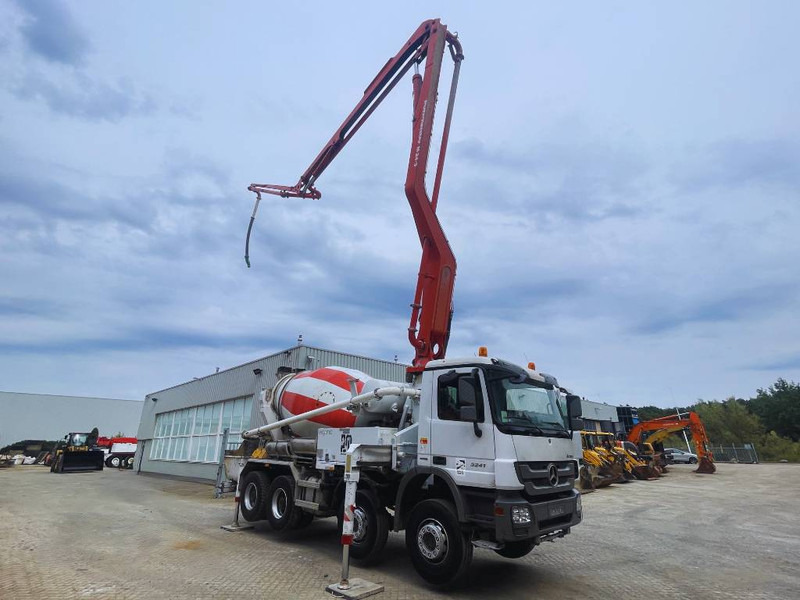 Mercedes-Benz Actros 3241 Putzmeister M24/3 2013 8X4 - Camión hormigonera: foto 1 Mercedes-Benz Actros 3241 Putzmeister M24/3 2013 8X4 - Camión hormigonera: foto 1