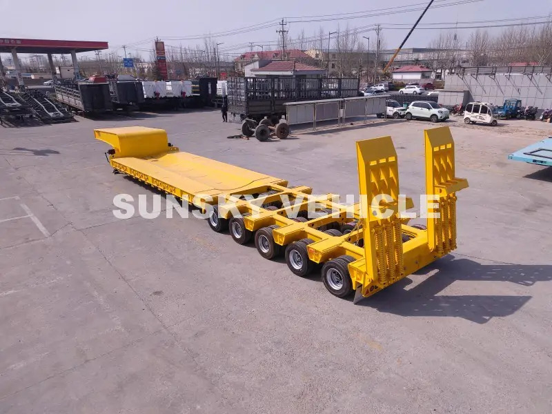 SUNSKY 100 Tons 10 Axles Lowbed trailer - Semirremolque góndola rebajadas: foto 1 SUNSKY 100 Tons 10 Axles Lowbed trailer - Semirremolque góndola rebajadas: foto 1