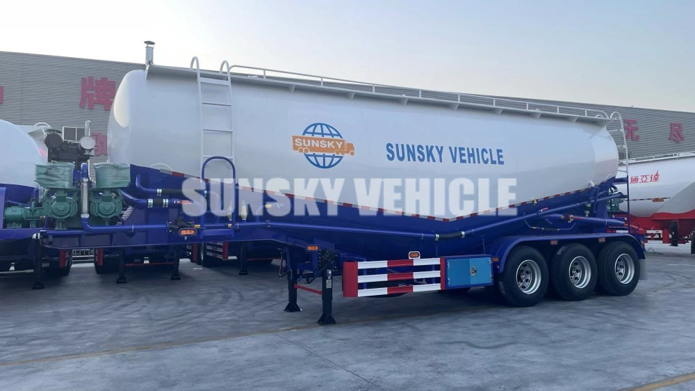 Semirremolque cisterna para transporte de cemento SUNSKY bulk cement trailer: foto 8
