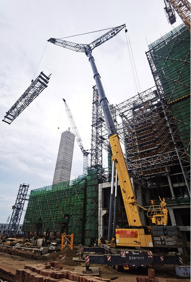 GROVE Second Hand Knuckle Boom Truck Crane GMK7450 450t Mobile Jib Crane - Autogrúa: foto 3 GROVE Second Hand Knuckle Boom Truck Crane GMK7450 450t Mobile Jib Crane - Autogrúa: foto 3