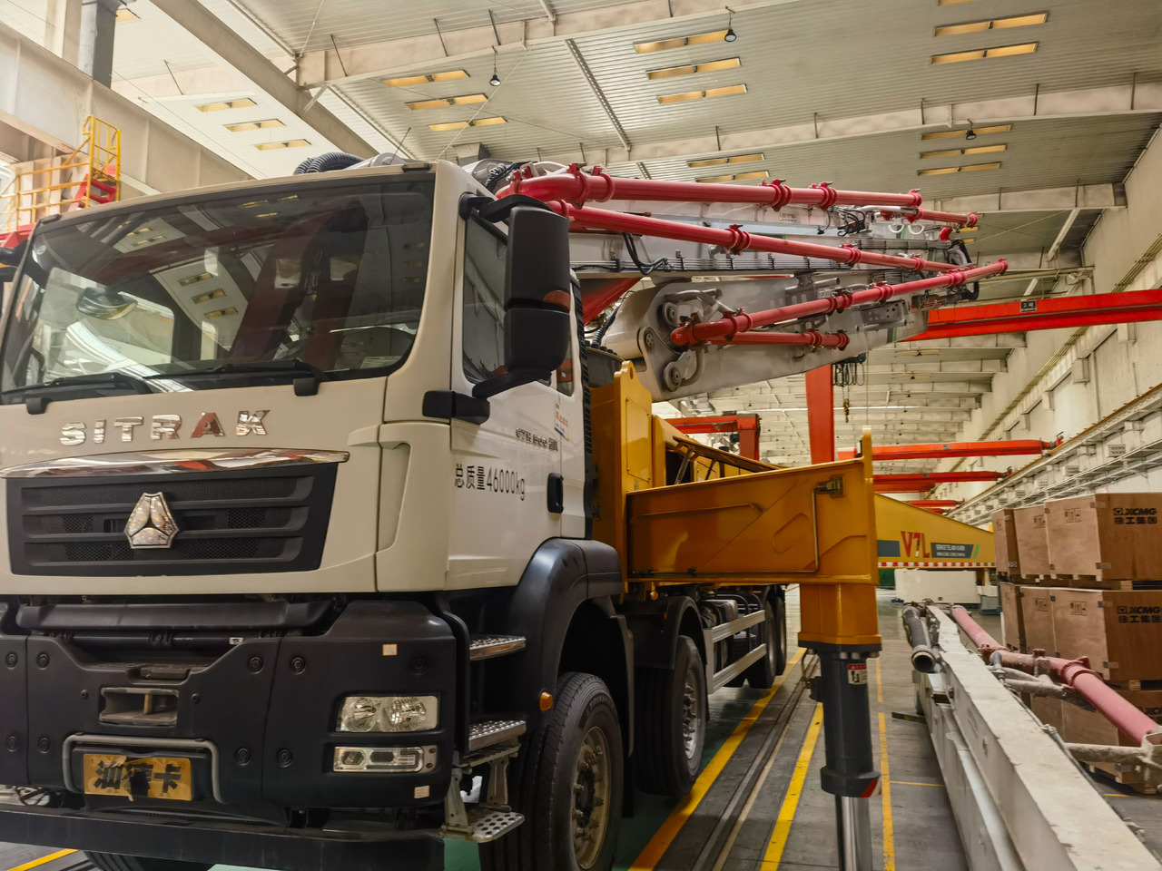 XCMG Official 60m Concrete Pump Machine HB60V Used Concrete Pump Truck For Sale - Camión bomba de hormigón: foto 5 XCMG Official 60m Concrete Pump Machine HB60V Used Concrete Pump Truck For Sale - Camión bomba de hormigón: foto 5