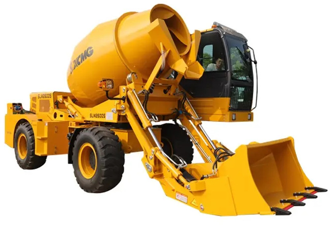 XCMG Official SLM2600S 2.6cbm Concrete Mixer Mobile Self Loading Concrete Mixer Truck - Camión hormigonera: foto 2 XCMG Official SLM2600S 2.6cbm Concrete Mixer Mobile Self Loading Concrete Mixer Truck - Camión hormigonera: foto 2