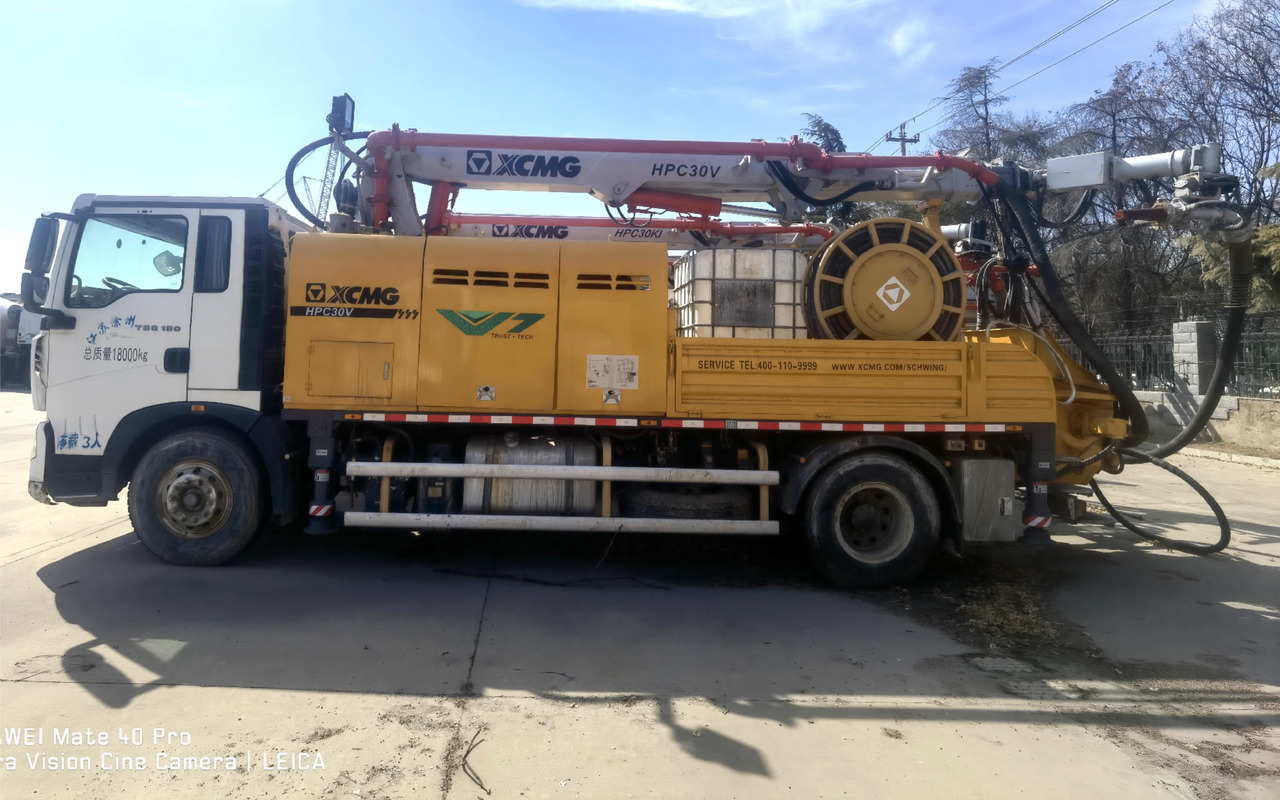 XCMG Official Schwing HPC30V Used Truck Mounted Concrete Spraying Machine For Sale - Maquinaria para hormigón: foto 2 XCMG Official Schwing HPC30V Used Truck Mounted Concrete Spraying Machine For Sale - Maquinaria para hormigón: foto 2