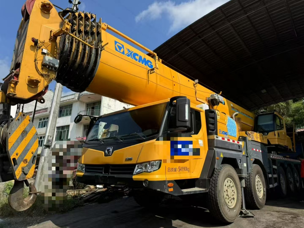 XCMG Official Second Hand Crane Truck 110 Ton XCT110L7 Used Mobile Crane Price - Autogrúa: foto 4 XCMG Official Second Hand Crane Truck 110 Ton XCT110L7 Used Mobile Crane Price - Autogrúa: foto 4