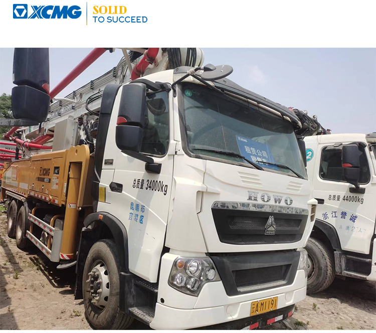 XCMG Official Used HB52V Schwing 52m Concrete Pump Truck Mounted Boom Concrete Pump Price - Camión bomba de hormigón: foto 1 XCMG Official Used HB52V Schwing 52m Concrete Pump Truck Mounted Boom Concrete Pump Price - Camión bomba de hormigón: foto 1