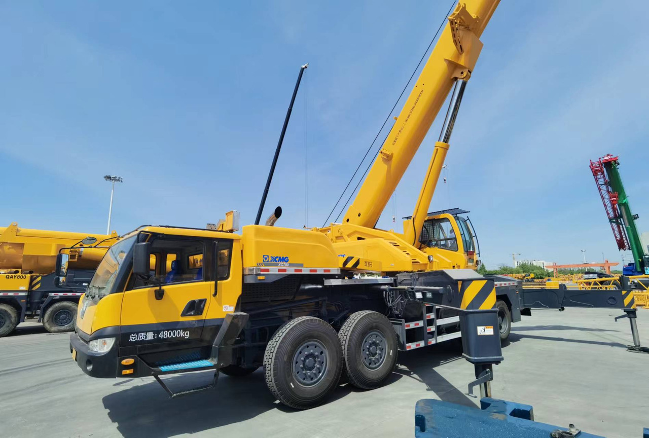 XCMG Official XCT80 80 Ton Used Mobile Hydraulic Truck Crane With High Quality - Autogrúa: foto 2 XCMG Official XCT80 80 Ton Used Mobile Hydraulic Truck Crane With High Quality - Autogrúa: foto 2