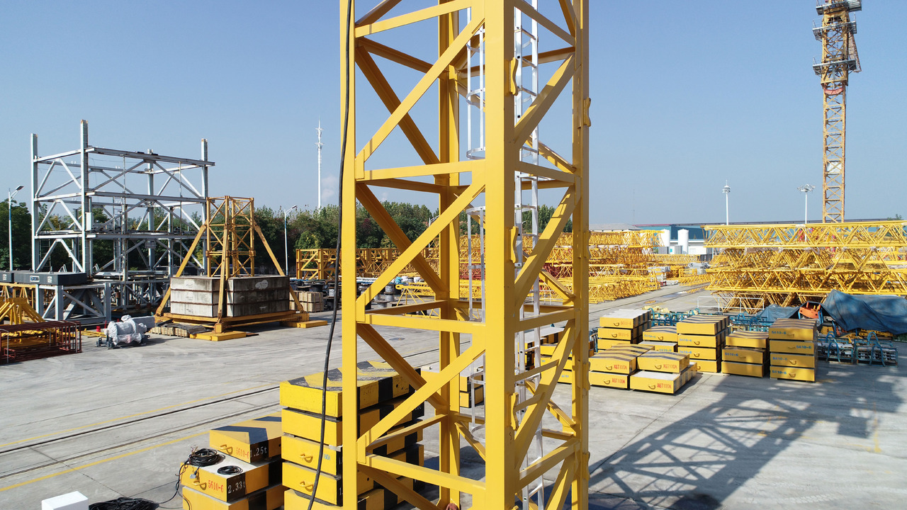 XCMG Official XGT6515B-10S 10Ton 60-meter Construction Buliding Flat Top Tower Crane In Stock - Grúa torre: foto 2 XCMG Official XGT6515B-10S 10Ton 60-meter Construction Buliding Flat Top Tower Crane In Stock - Grúa torre: foto 2