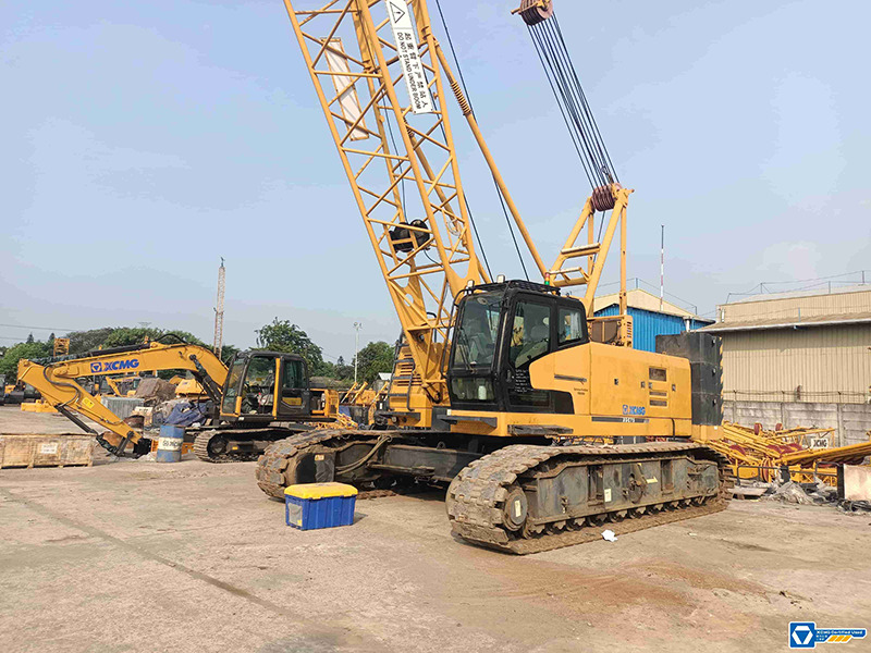 XCMG XGC75 small used 75ton crwler crane mobile with with Main Boom 58m - Grúa sobre orugas: foto 3 XCMG XGC75 small used 75ton crwler crane mobile with with Main Boom 58m - Grúa sobre orugas: foto 3