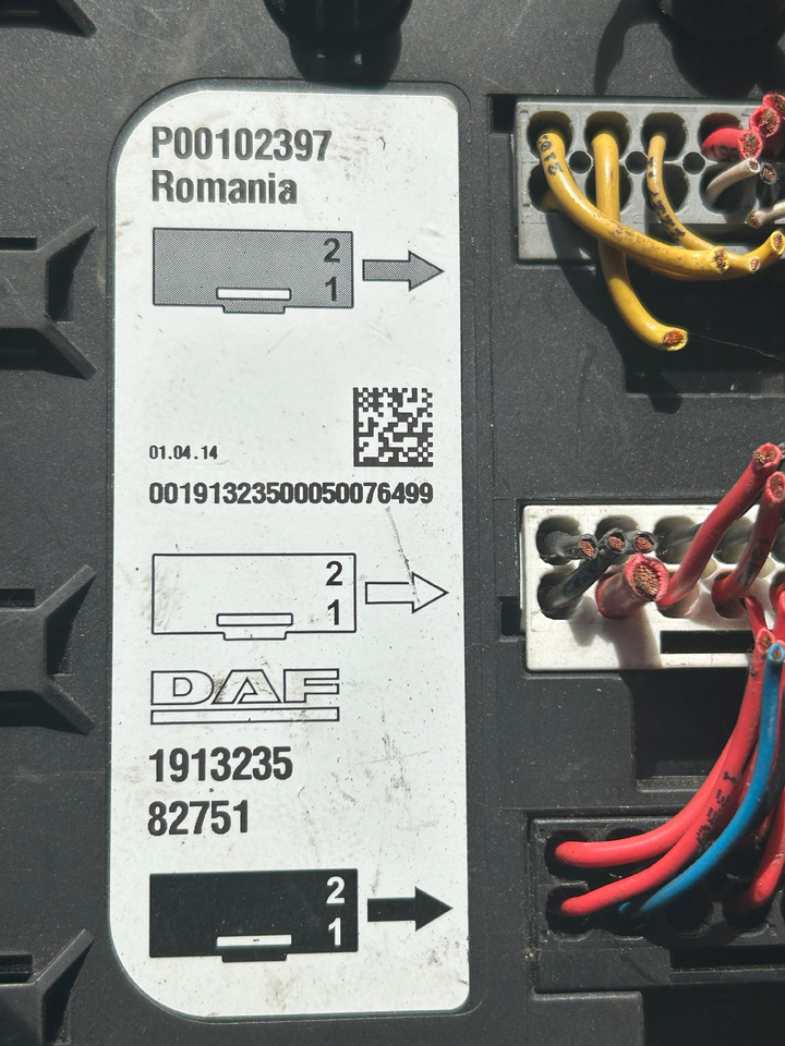 Fusible DAF XF 106 FUSE BOX: foto 6