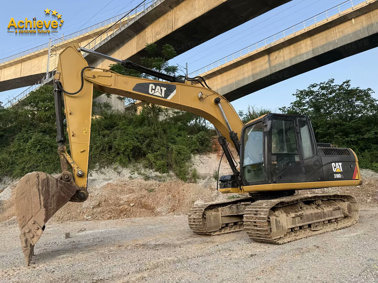 Caterpillar 318DL hydraulic excavator 0.72-0.8 m³ 91 kw/rpm 42.0-42.3 kN Cat® C4.2 【ACHIEVE】 TOP CONDITION!!! - Excavadora de cadenas: foto 3 Caterpillar 318DL hydraulic excavator 0.72-0.8 m³ 91 kw/rpm 42.0-42.3 kN Cat® C4.2 【ACHIEVE】 TOP CONDITION!!! - Excavadora de cadenas: foto 3
