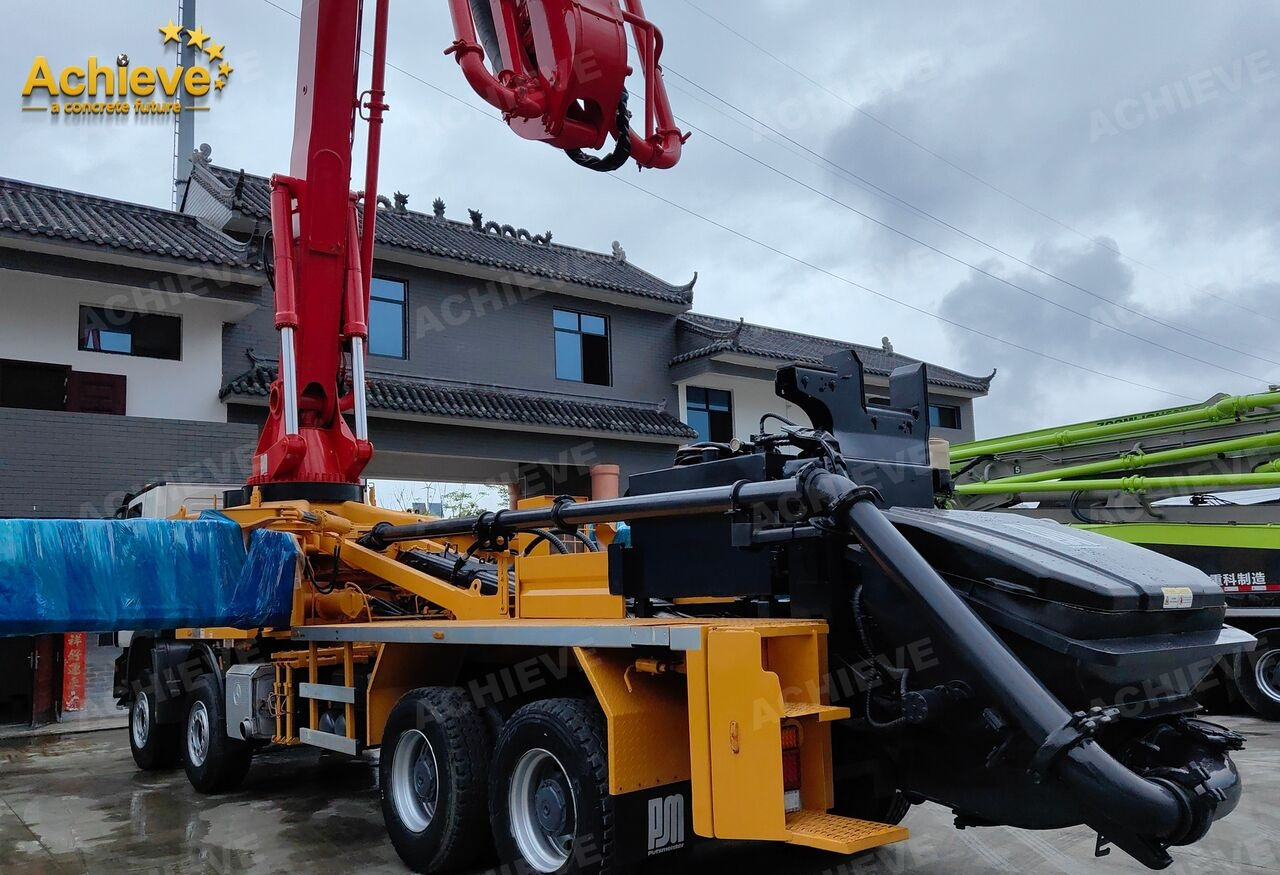 Camión bomba de hormigón PUTZMEISTER Mercedes-Benz Actros 4141 concrete pumpM42-4R 170 m³【ACHIEVE】TOP CONDITION!!!: foto 16