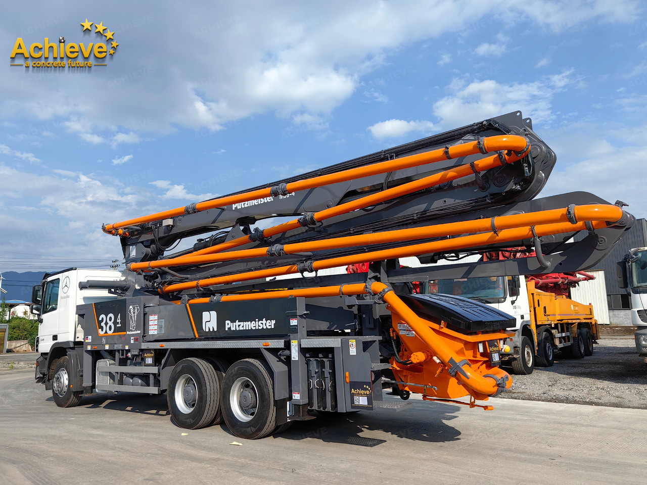 PUTZMEISTER PUTZMEISTER M38-4Z 2013 HOT SALE Mercedes-Benz【ACHIEVE】TOP CONDITION!!! - Camión bomba de hormigón: foto 5 PUTZMEISTER PUTZMEISTER M38-4Z 2013 HOT SALE Mercedes-Benz【ACHIEVE】TOP CONDITION!!! - Camión bomba de hormigón: foto 5