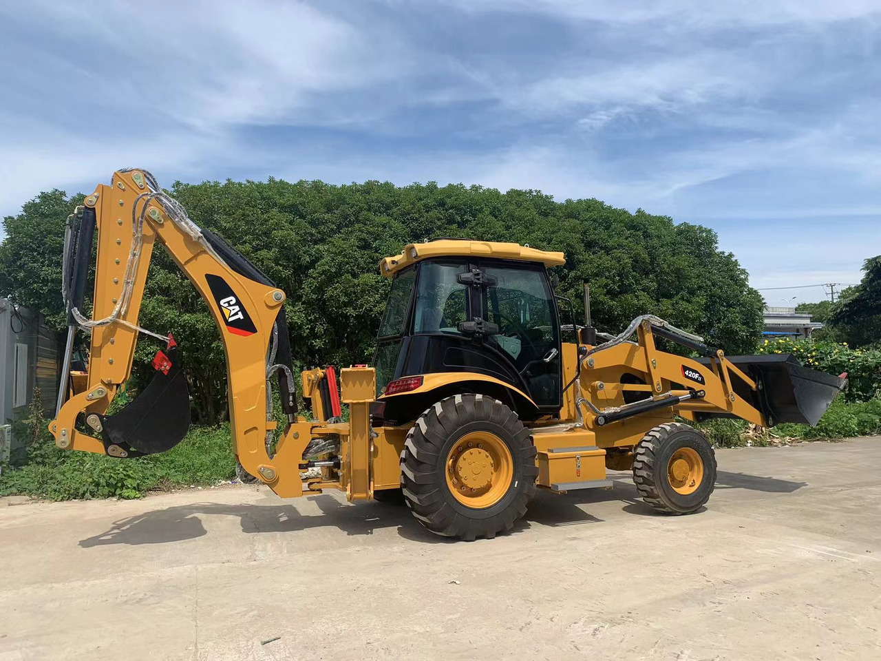 CATERPILLAR Backhoe Loader CAT 420F with Telescopic Boom - Retroexcavadora: foto 4 CATERPILLAR Backhoe Loader CAT 420F with Telescopic Boom - Retroexcavadora: foto 4