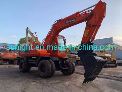 Good Condition Wheel Excavator Doosan Dh150W-7 Tire Excavator on Sale - Excavadora de cadenas: foto 1 Good Condition Wheel Excavator Doosan Dh150W-7 Tire Excavator on Sale - Excavadora de cadenas: foto 1