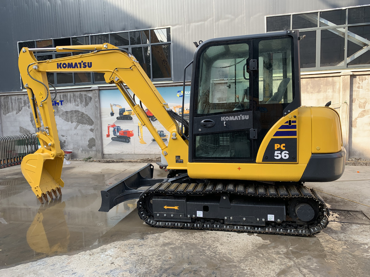 KOMATSU Mini Excavator Komatsu PC56, PC55, PC50 Gardening Excavator - Miniexcavadora: foto 1 KOMATSU Mini Excavator Komatsu PC56, PC55, PC50 Gardening Excavator - Miniexcavadora: foto 1