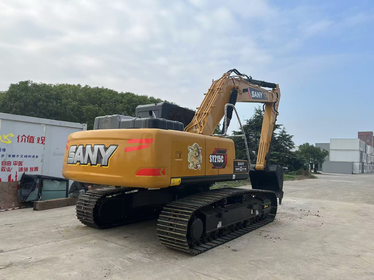 Sany SY215C Used Excavator Mitsubishi Engine - Excavadora de cadenas: foto 2 Sany SY215C Used Excavator Mitsubishi Engine - Excavadora de cadenas: foto 2